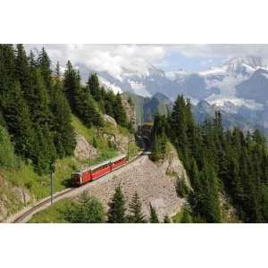  Schynige platte bahn Vor Eiger, Mönch Und Jungfrau   Peel 