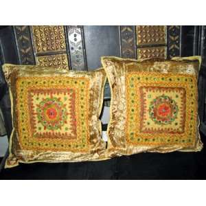 Toss Cover Lemon Tapestry Pillows Cotton Cushion Covers  