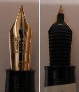 SHEAFFERS Admiral snorkel filler fountain pen~14k gold nib~c.1959 