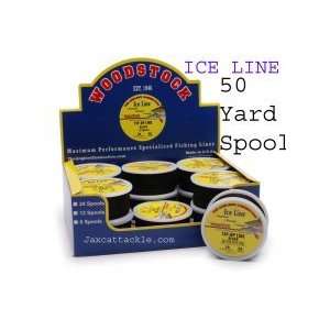  Woodstock Ice Line. Tip Up Line Black/50 Yards/25 lb 