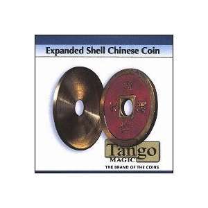  Expanded Shell Chinese Coin (Red) by Tango Toys & Games
