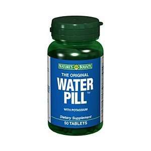  NB WATER PILL W/POTASSIUM 2210 50CP NATURES BOUNTY 