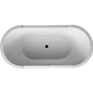   2in Oval Built In Tub w/Jet System & Remote White: Home Improvement