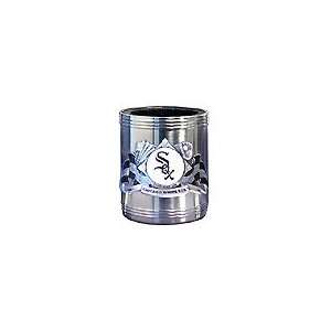  Chicago White Sox Stainless Steel Can Cooler w 3/D pewter 