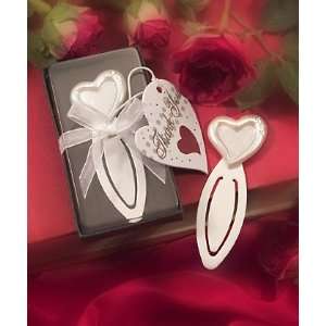 Heart Shaped Bookmarks (Set of 84)   Wedding Party Favors:  