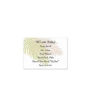  Palms Adult Birthday Invitations