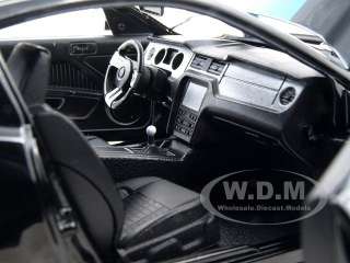 2010 SHELBY MUSTANG GT500 BLACK 118 MODEL CAR  