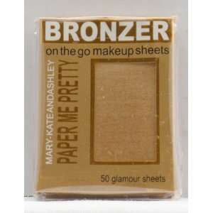  Mary Kate & Ashley Paper Me Pretty Bronzer Makeup Sheets 