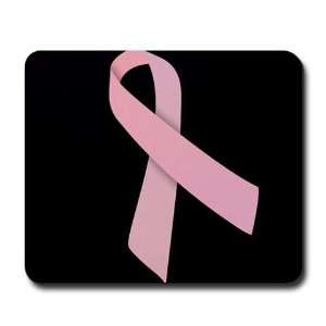  Pink Ribbon Breast cancer Mousepad by CafePress: Office 