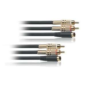  Radio Shack Gold Series Stereo Audio/S Video Cable 