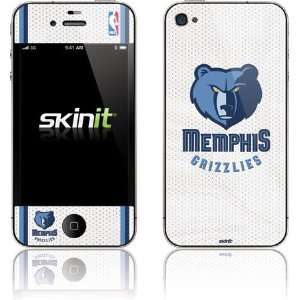   Grizzlies Home Jersey skin for Apple iPhone 4 / 4S: Electronics