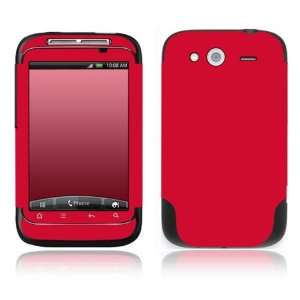  HTC WildFire S Decal Skin Sticker  Simply Red Everything 
