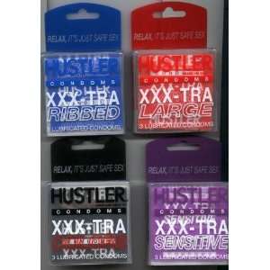  Hustler Condoms 3 Pack X tra Large (d) 