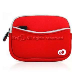  Resistant Red Glove Case Slide Zipper Closure with Strap for Western 