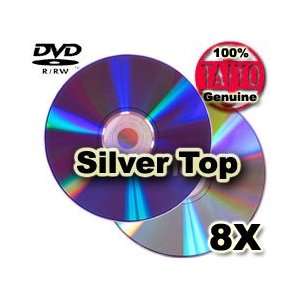  100 JVC Taiyo Yuden 8X DVD R 4.7GB Silver Thermal Lacquer 