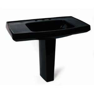   BK /BFCPLPEDBK Pedestal Lavatories   Legs Black