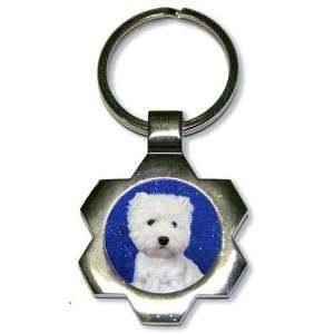  West Highland White Terrier Star Key Chain: Office 