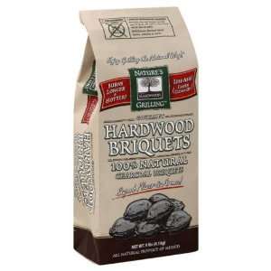   Natural Hardwood Briquets, 4/9 Lb  Grocery & Gourmet Food