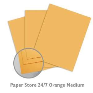  Cardstock Orange Medium Paper   500/Ream: Office Products