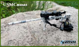 T07 22 1/6 Scale ZYToys Sniper Rifle USMC M40A5  