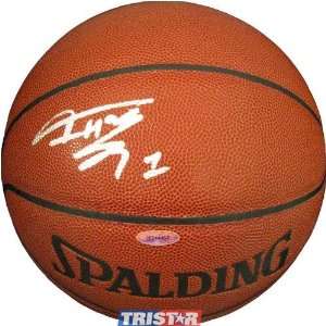 Tracy Mcgrady Autographed Official NBA Indoor/Outdoor Basketball 