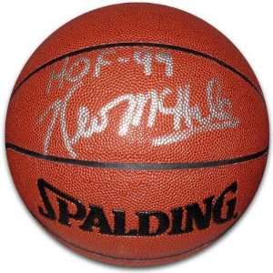  Kevin McHale Autographed Basketball  Details: HOF 99 