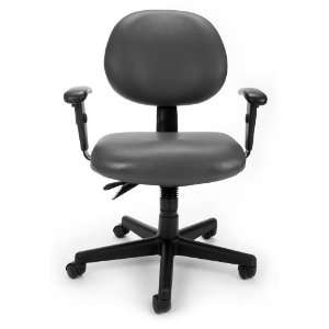    Vinyl 24 Hour Computer Task Chair (With Arms)