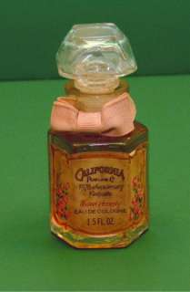 Vintage Avon Bottle California Perfume Company 1978 Keepsake Full 