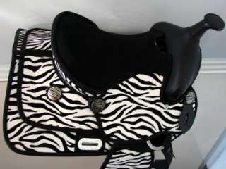 Black & White zebra print with black suede SEAT, SYNTHETIC AND 