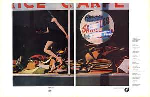 1978 Guy Bourdin Charles Jourdan shoes magazine ad  