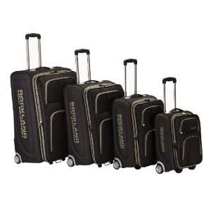  4 Piece Rockland Polo Luggage Set in Brown By Fox Luggage 