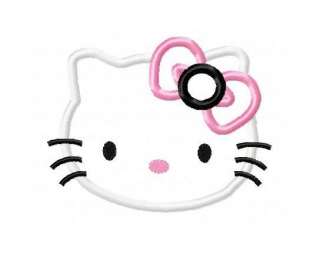 embroidery applique design lot of 10 hello kitty  