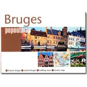  Bruges, Belgium PopOut Map