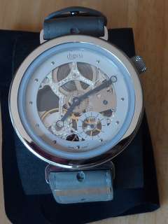 RARE Skeleton Choisi Mechanical Watch Swiss Made ETA/UNITAS 6498/6497 