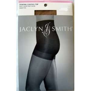  Jaclyn Smith Shaping Control Top Silky Sheer Pantyhose, Sheer 