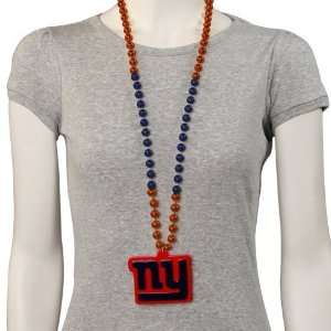  New York Giants Team Logo Medallion Beads: Sports 