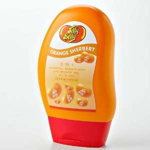 Jelly Belly Orange Sherbert 3 in 1 Shampoo, Bubble Bath and Shower Gel