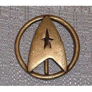    Star Trek MOVIE Uniform Brass Finish BELT BUCKLE: Everything Else