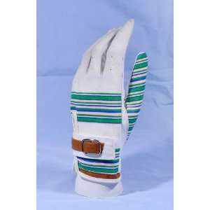  Spring Stripe buckled glove: Sports & Outdoors