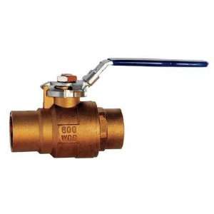  MILWAUKEE VALVE 1/2 BA 485BLL Ball Valve,2 Pc,1/2 In 