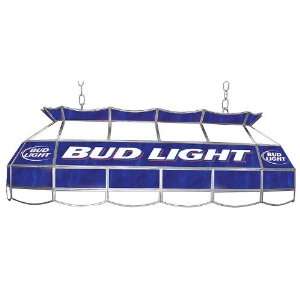   Bud Light 40 inch Stained Glass Pool Table Light 