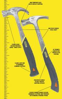   Stanley 51 943 20 Ounce AntiVibe Curved Claw Hammer