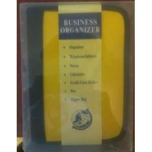  Yellow Business Organizer/pen/Calculator and More 