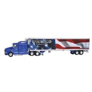    Flag Reefer Van   Western Distributors (Blue Trailer) Toys & Games