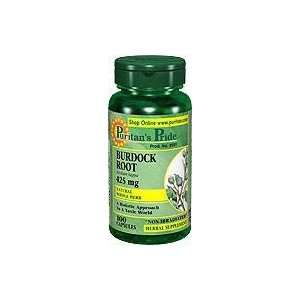  Burdock Root 425 mg 425 mg 100 Capsules Health & Personal 
