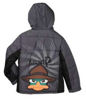 PHINEAS and & FERB Agent P Jacket Coat Shirt Size 4 5 6 7 8 10 12 