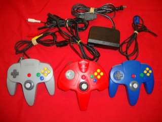   SYSTEM WITH 3 CONTROLLERS & 15 GAMES,POKEMON,MADDEN,DIDDY KONG  