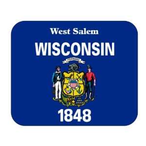   US State Flag   West Salem, Wisconsin (WI) Mouse Pad 