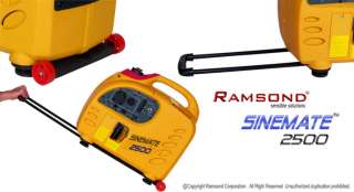 RAMSOND SINEMATE 2500 WATT DIGITAL INVERTER GENERATOR 898854002116 