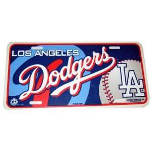  New Los Angeles Dodgers Car Plate: Sports & Outdoors
